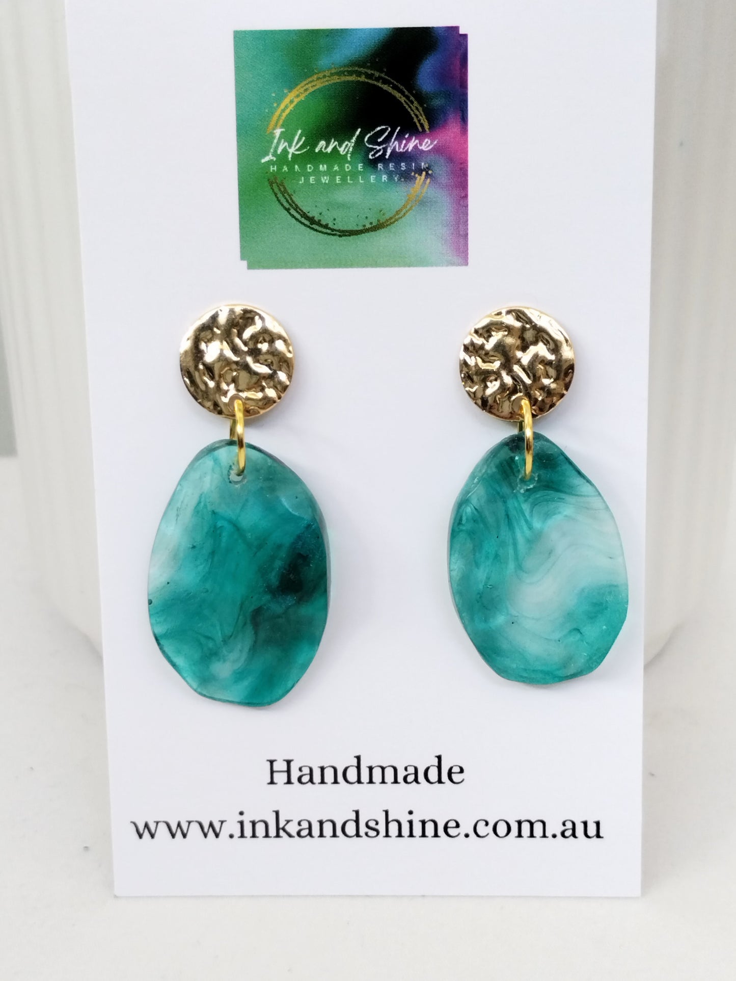 Stormy Sea Drop Earrings