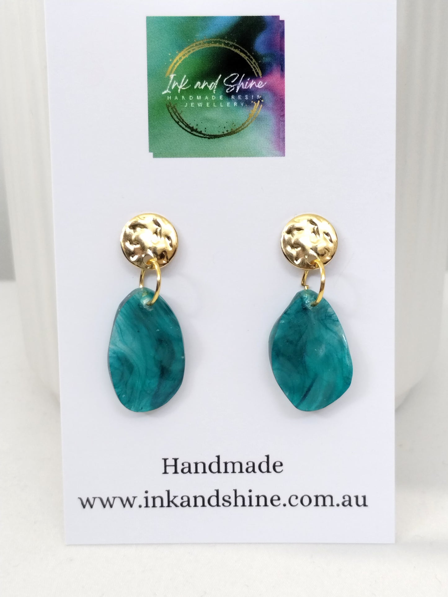 Stormy Sea Drop Earrings