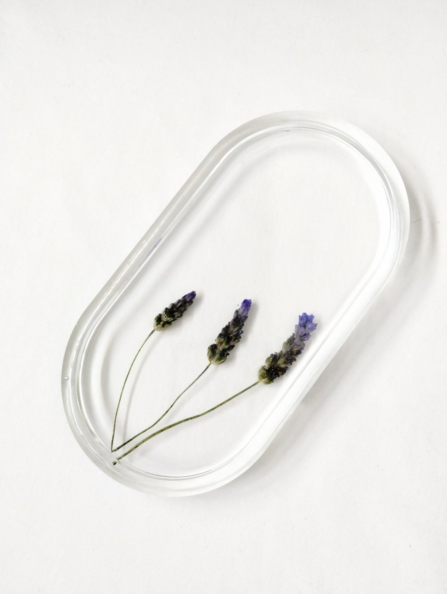 Botanical Oval Trinket Tray