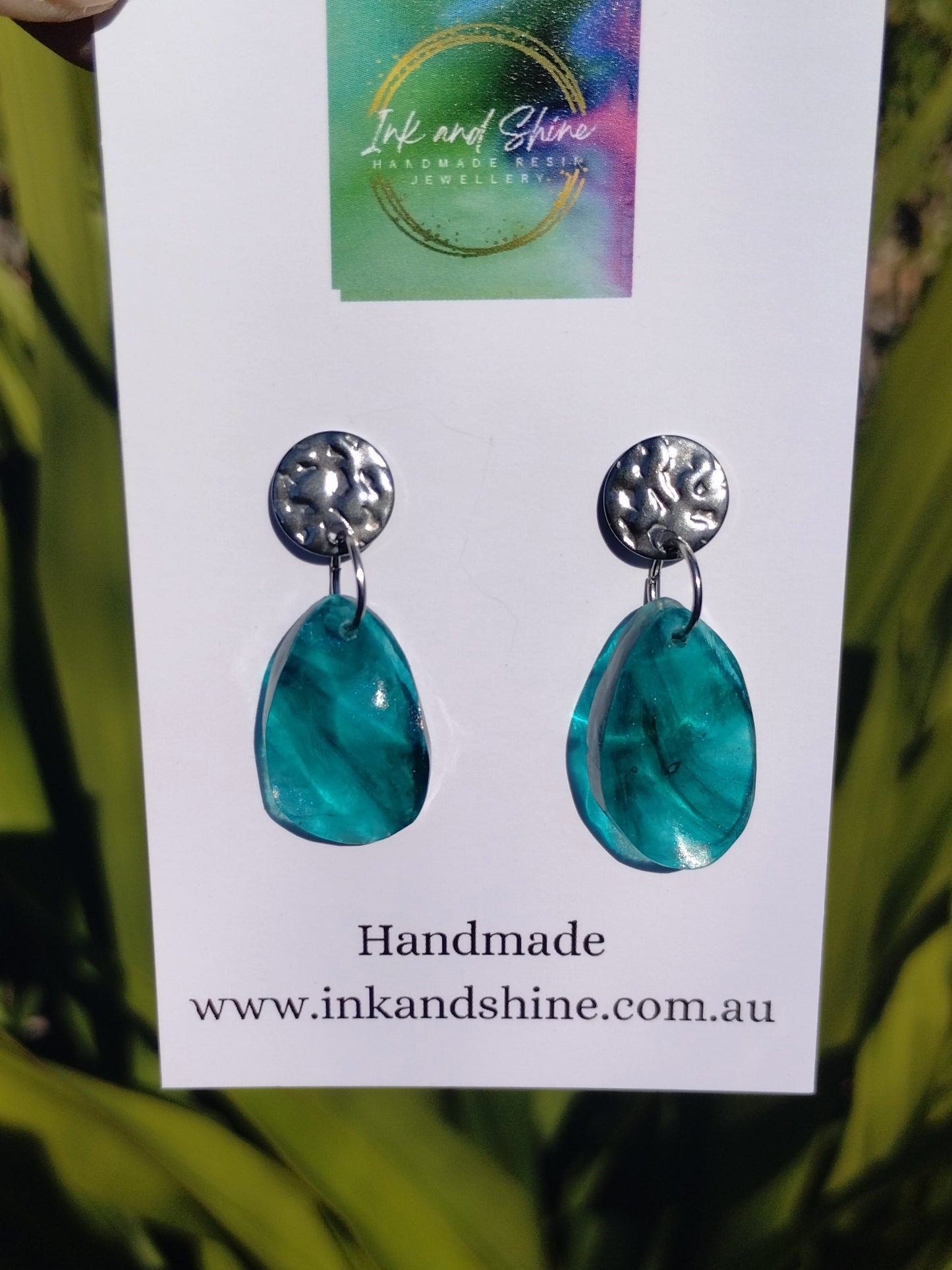 Stormy Sea Drop Earrings