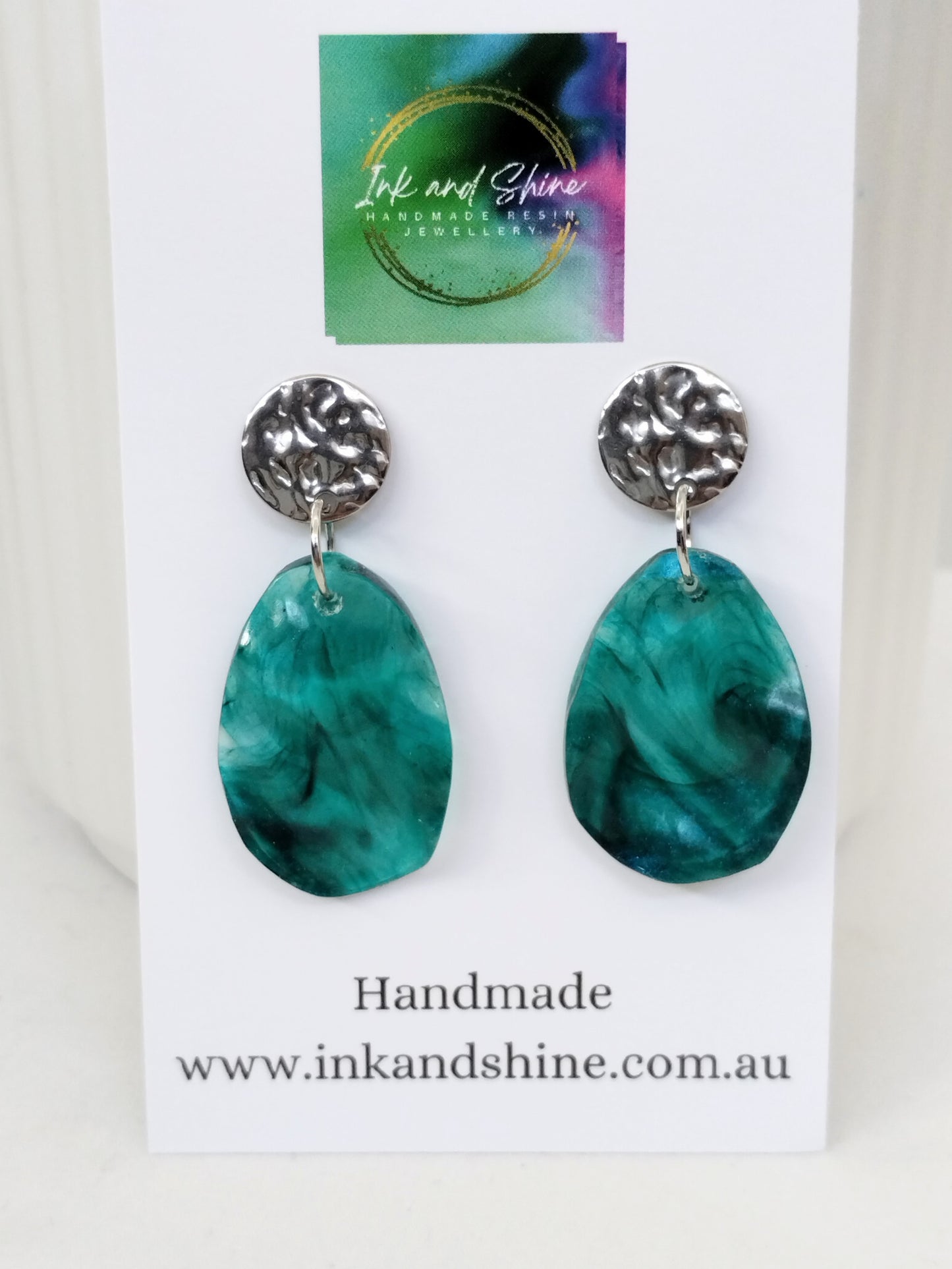 Stormy Sea Drop Earrings