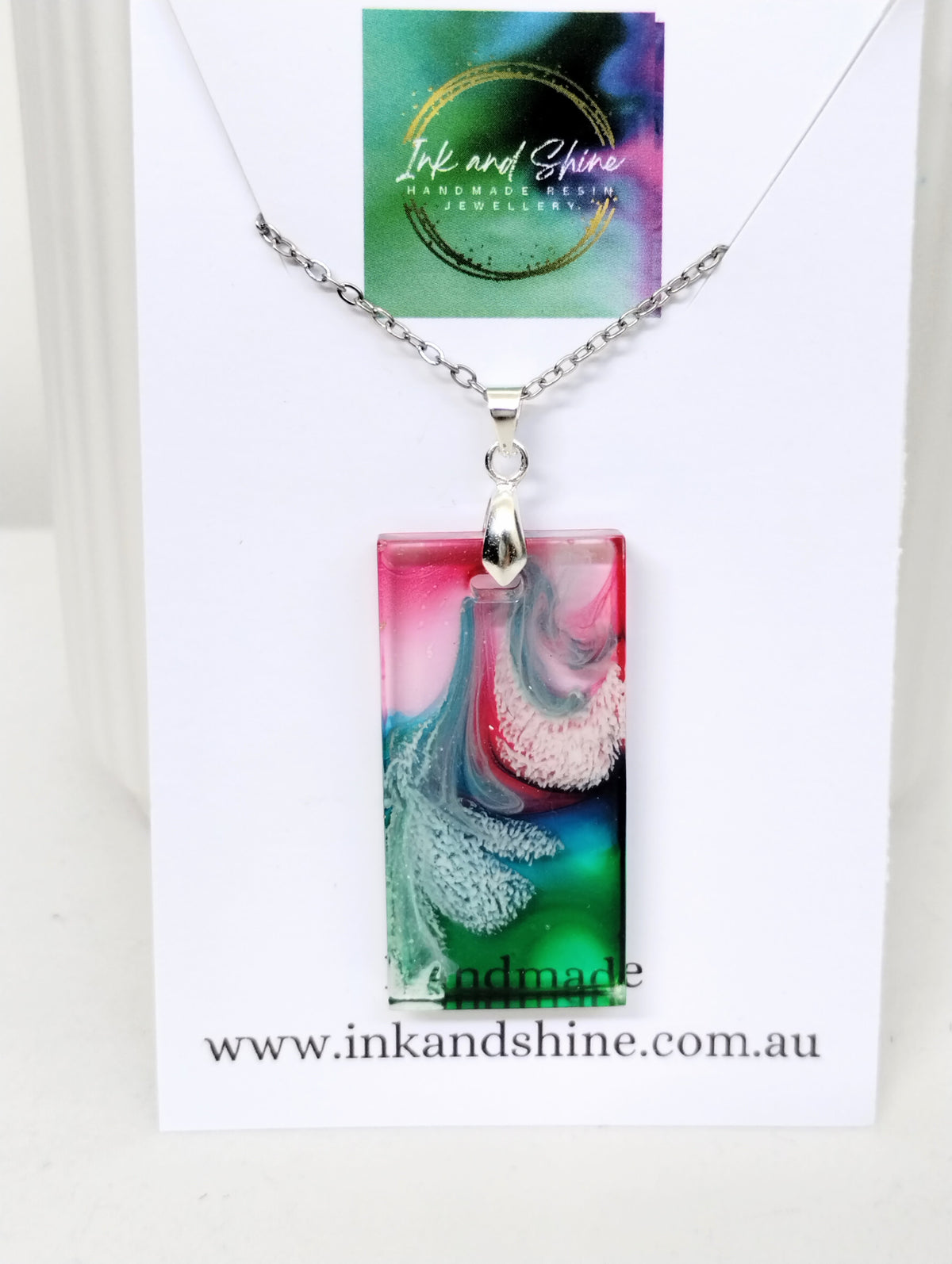 Ink Pendant Necklace