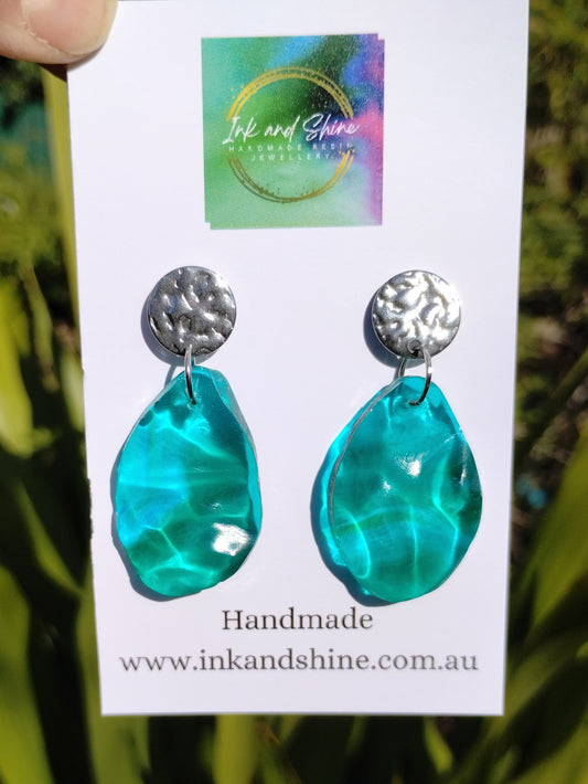 Lagoon Drop Earrings