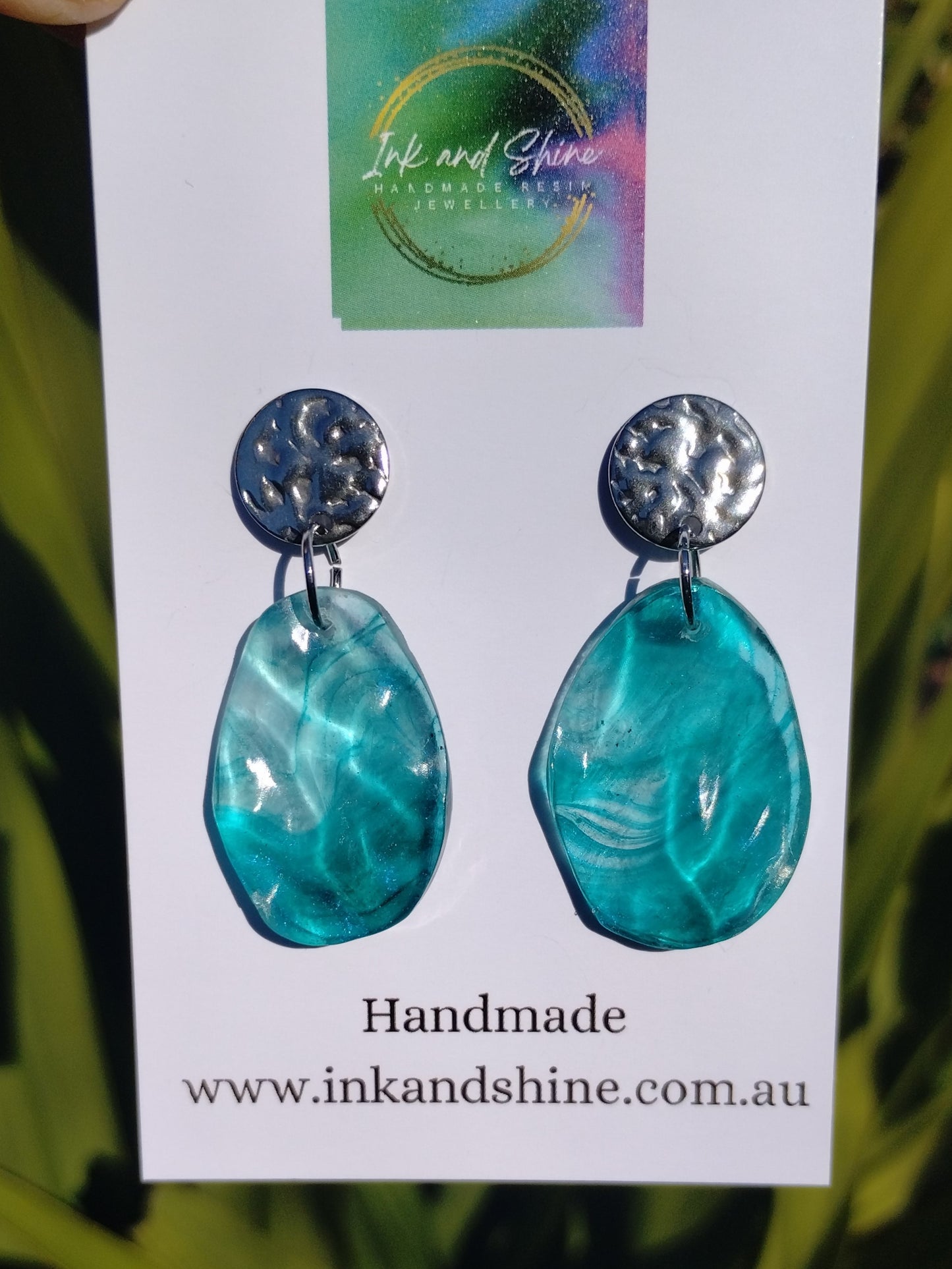 Stormy Sea Drop Earrings