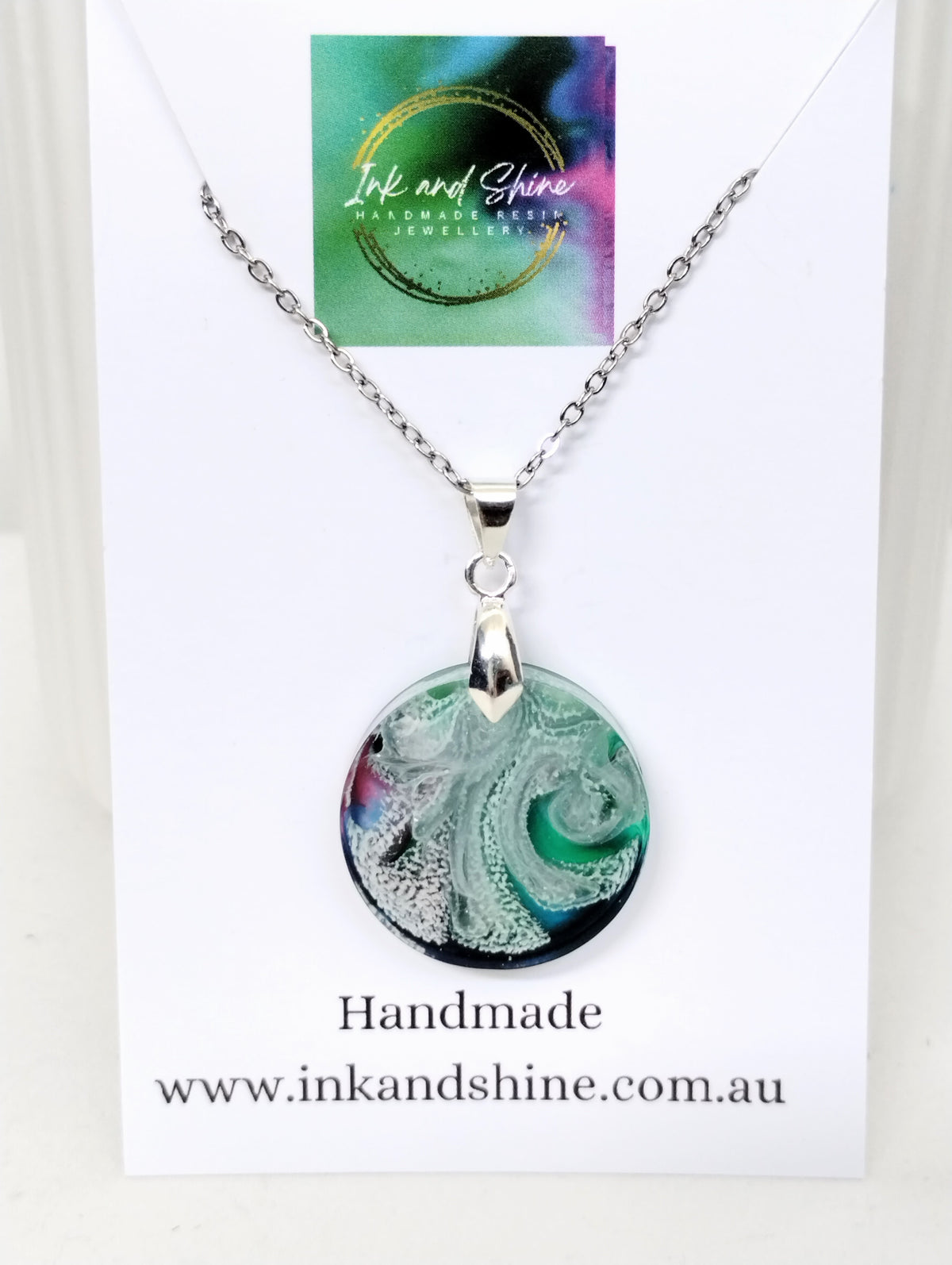 Ink Pendant Necklace
