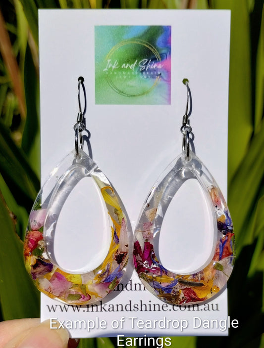 Example of Teardrop Earrings