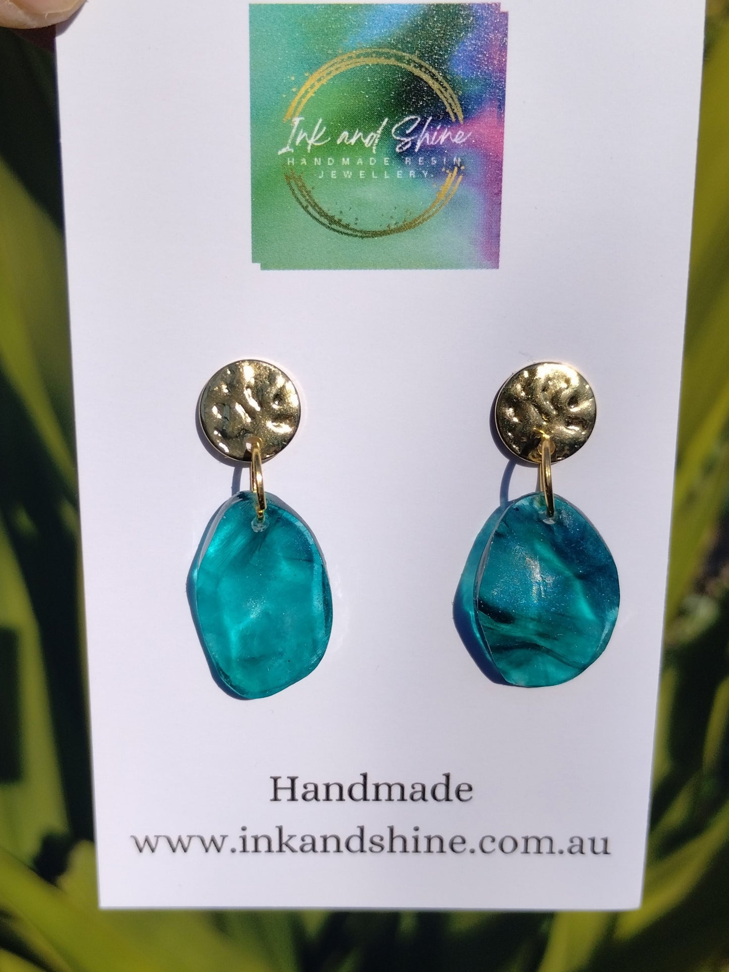 Stormy Sea Drop Earrings