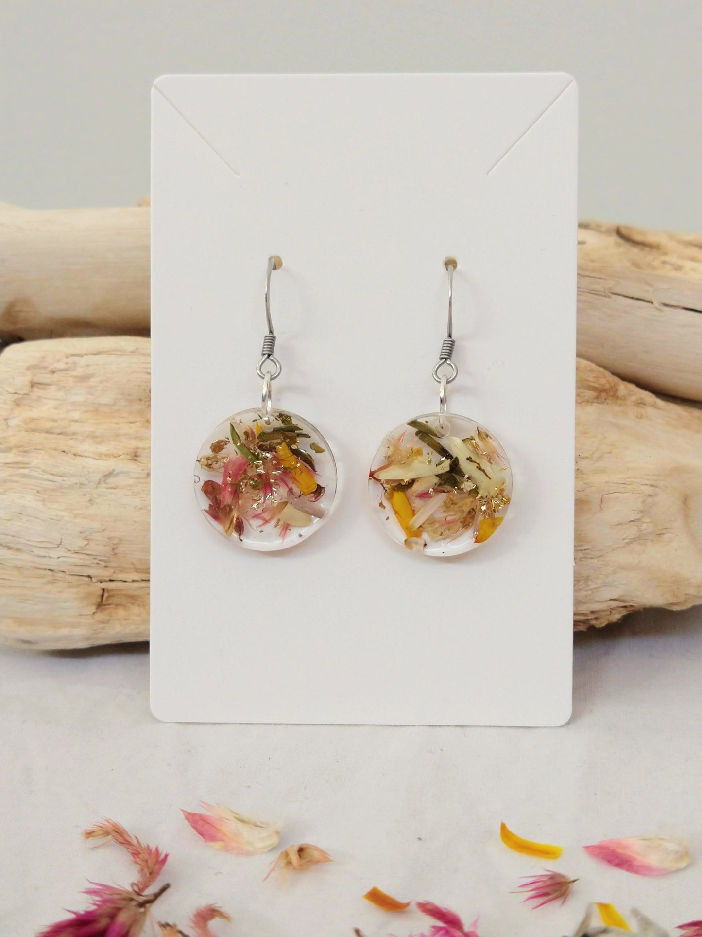 Botanical Dangle Earrings Medium